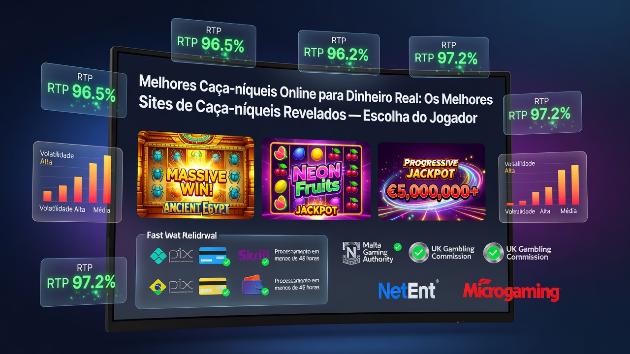 Melhores Caça-níqueis Online para Dinheiro Real: Os Melhores Sites de Caça-níqueis Revelados - Escolha do Jogador
