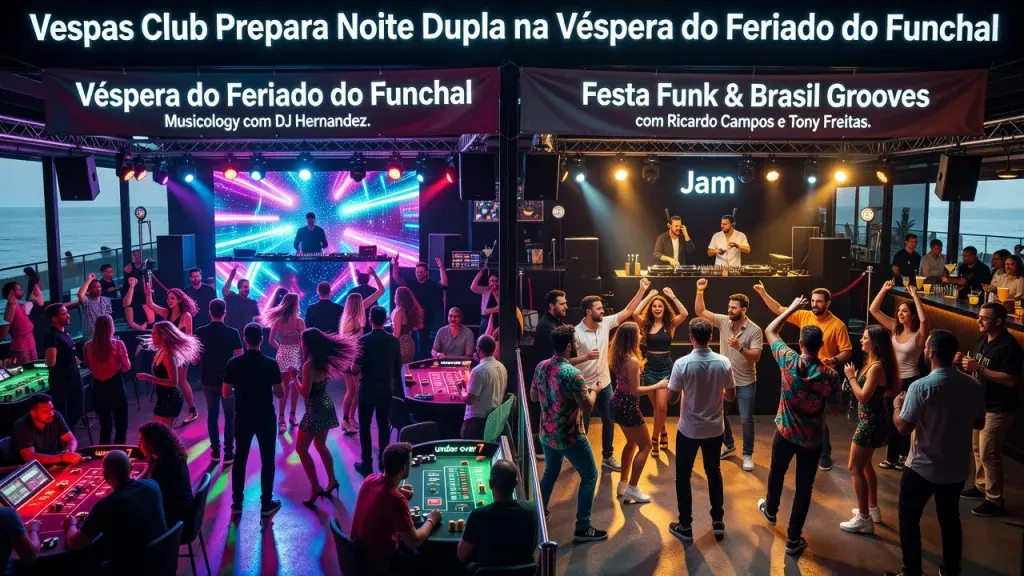 Vespas Club Prepara Noite Dupla na Véspera do Feriado do Funchal