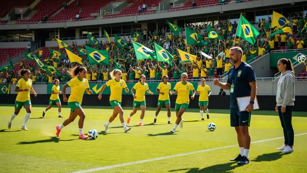 Sem Marta, Brasil encara Argentina de olho no futuro da seleção